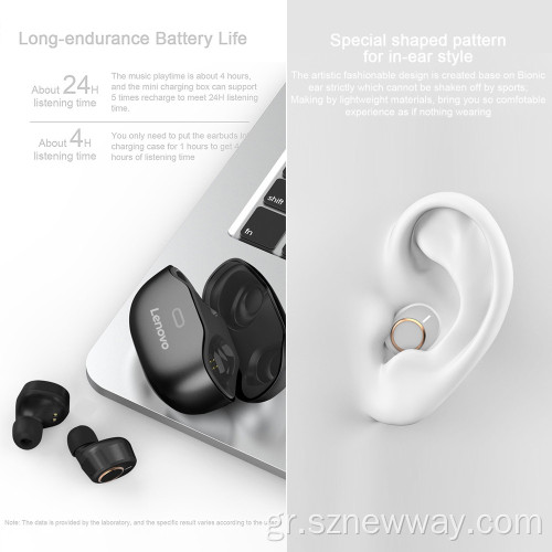 Lenovo X18 Earbuds TWS Ασύρματο ακουστικό ακουστικών